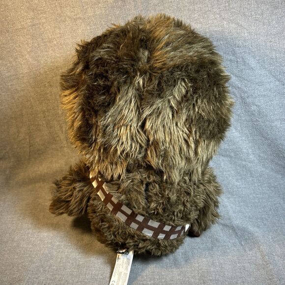 Star Wars Talking CHEWBACCA Chewy 15" Plush Blue Eyes Wookie Stuffed Doll - Picture 4 of 7